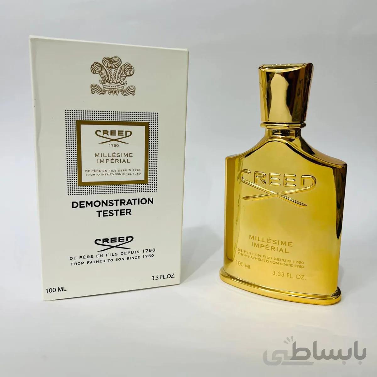 تستر کرید امپریال میلسیم طلایی حجم 100 میل ا Creed Imperial Millesime