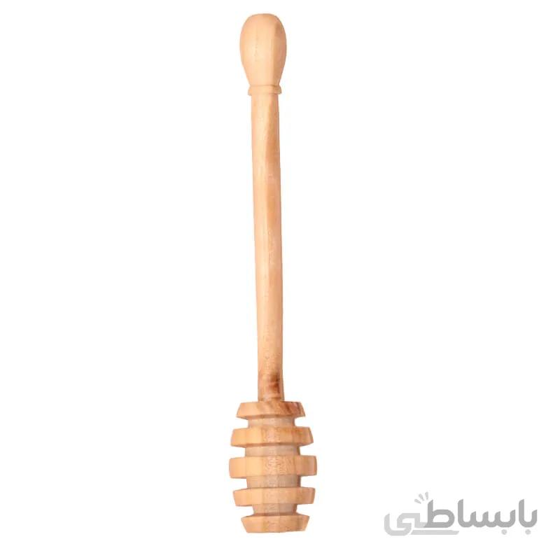 قاشق عسل چوبی