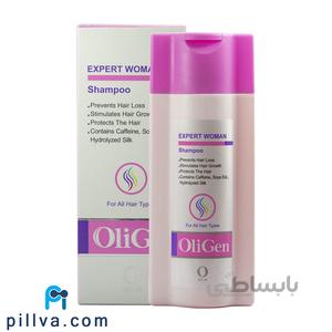 شامپو ضد ريزش مو بانوان اُلی ژن حجم 250 میل ا Oligen Anti Hair Loss Women Shampoo 250ml