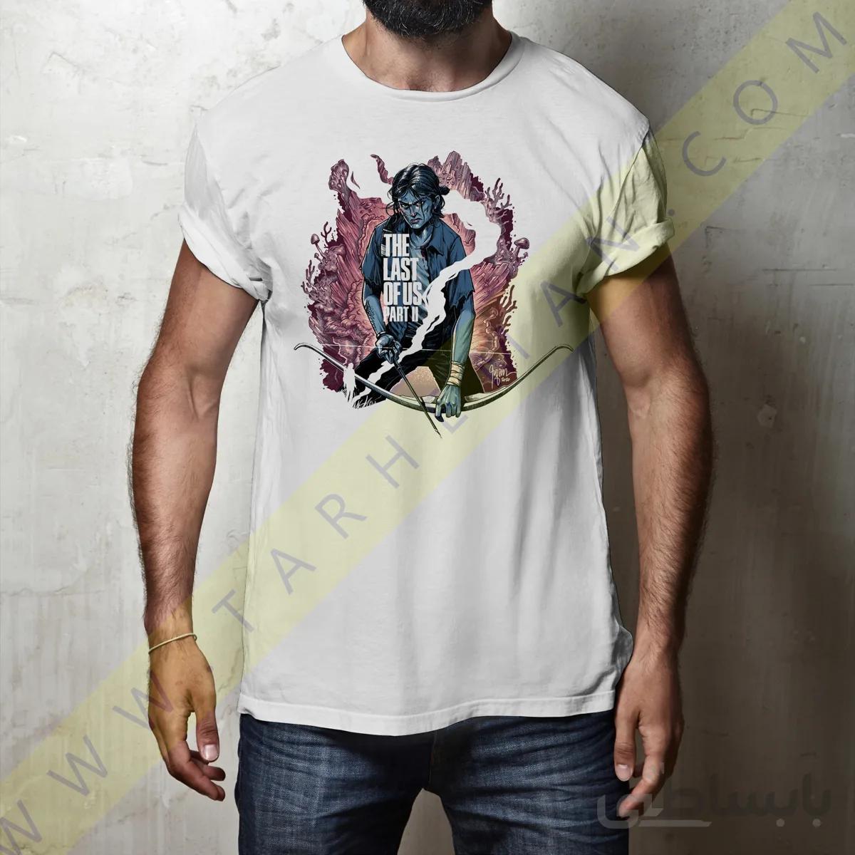تی شرت بازی اخرین بازمانده از ما THE LAST OF US PART 2