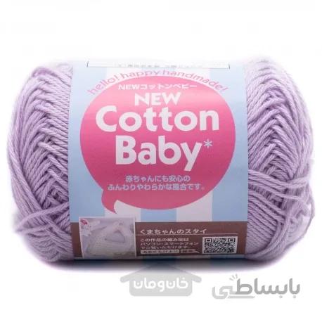 کاموای کتانی مارک baby رنگ بنفش 25 (ساخت ژاپن)