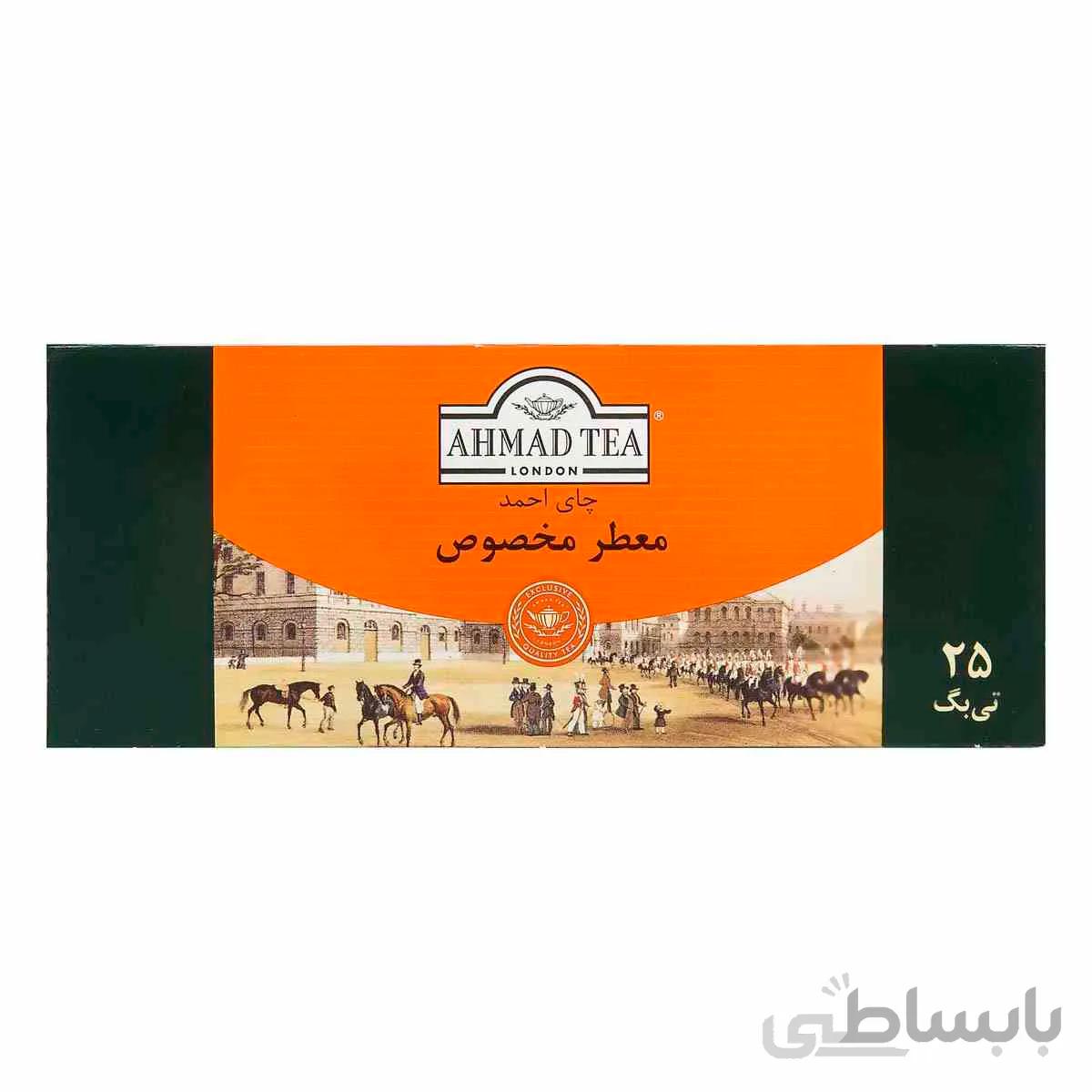 چای معطرمخصوص 25 عددی احمد