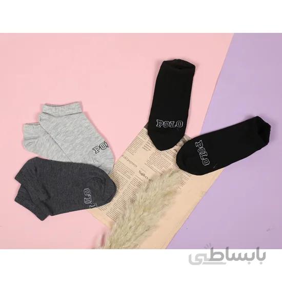 جوراب نیم ساق POLO تو خالی