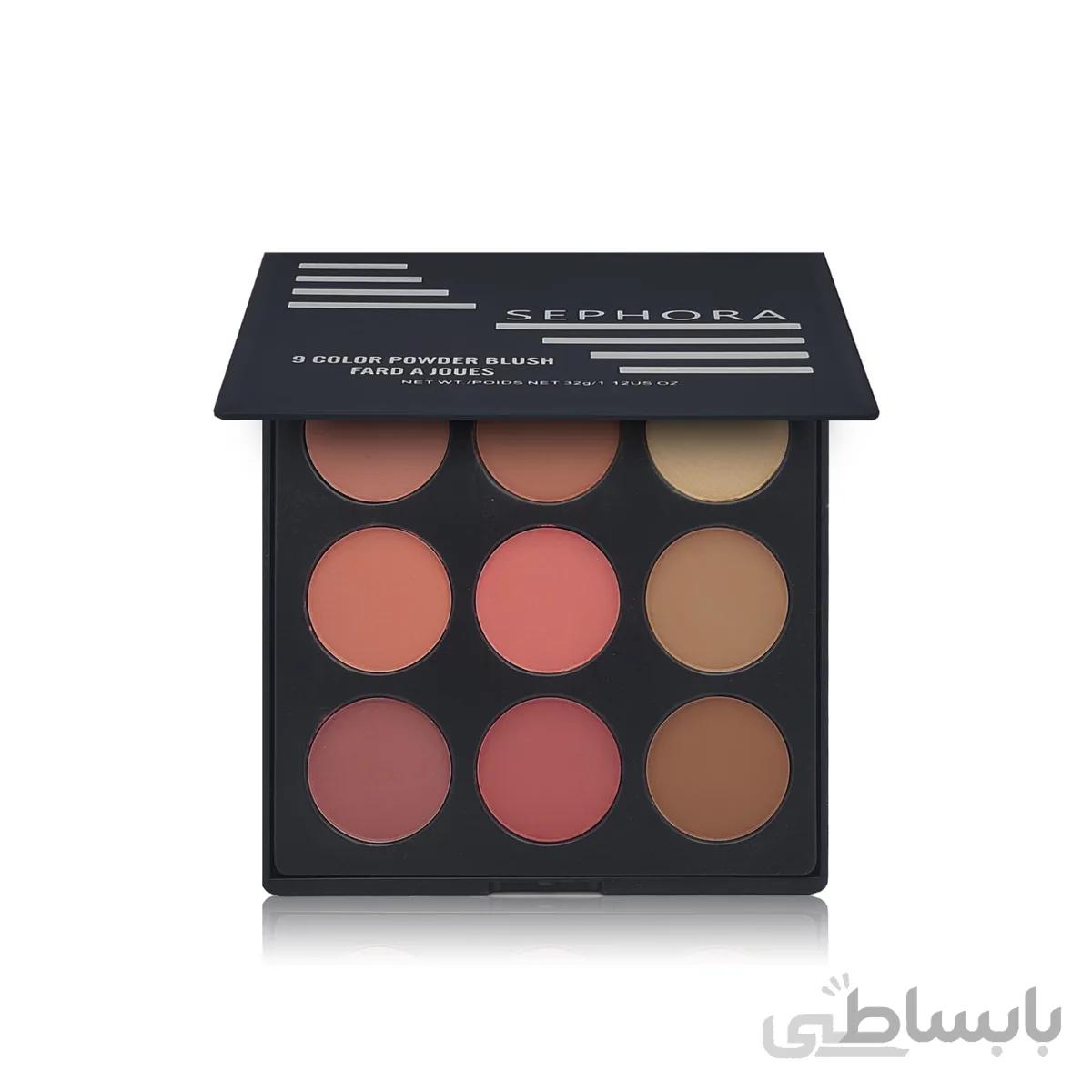 رژگونه ۹ رنگ SEPHORA