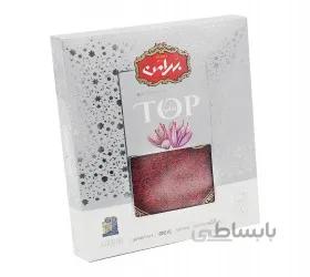 زعفران رشته ای بریده کادویی لوکس بهرامن مقدار 4.608 گرم