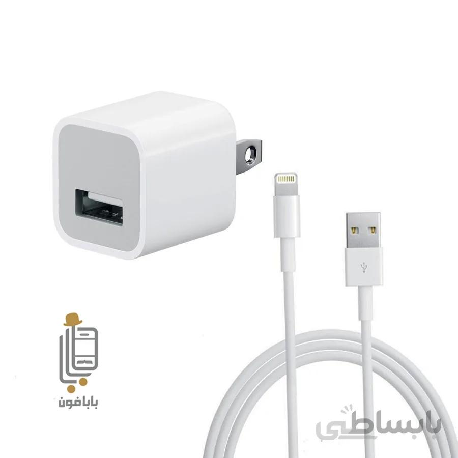 شارژر اصلی گوشی آیفون iphone 8