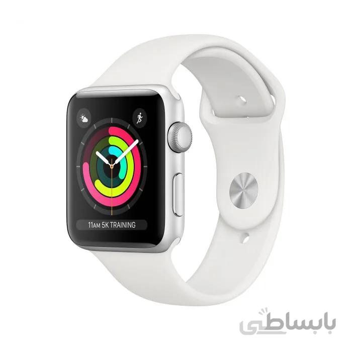 اپل واچ سری 3 آلومینیوم با بند 38 میلی متری