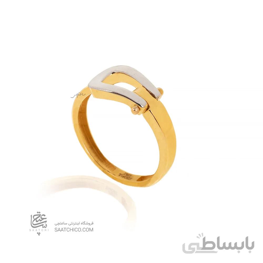 انگشتر طلا طرح فرد کد CR550