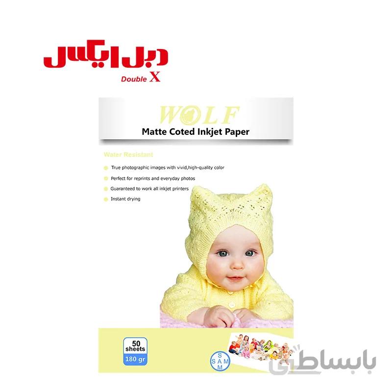 کاغذ کتد 180 گرمی ولف سایز A4