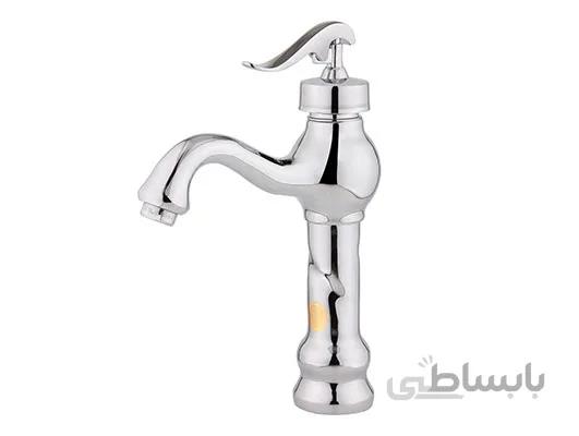 شیرآلات اهرمی نوتریکا مدل رادین (کروم*روشویی (تو کاسه))