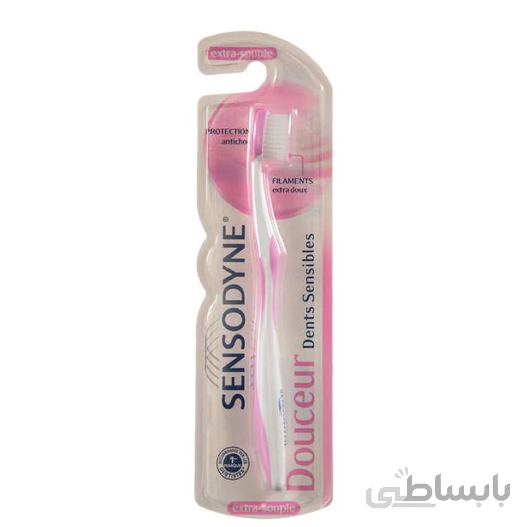 مسواک سنسوداین Sensodyne مدل Extra souple با برس متوسط