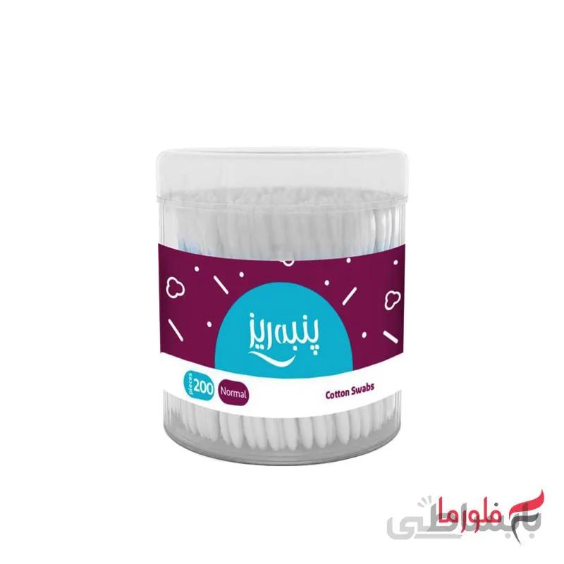 گوش پاک کن پنبه ریز (بسته‌ ۲۰۰ عددی)