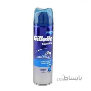ژل اصلاح و مرطوب کننده ژیلت سری 3X حجم 200 میل