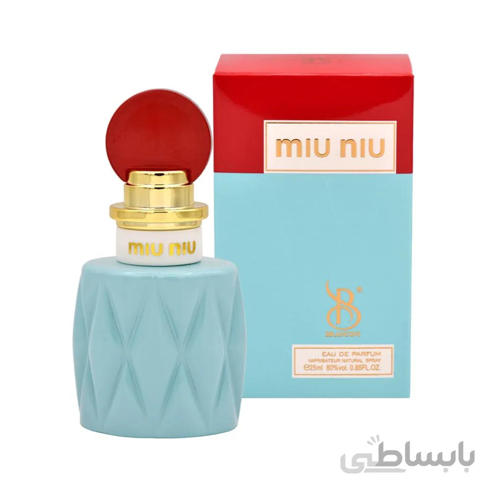 عطر جیبی زنانه برندینی مدل Miu Niu حجم 25 میل