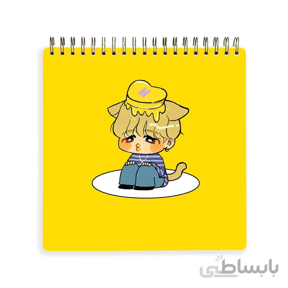 دفترچه يادداشت bts butter کد 10100208