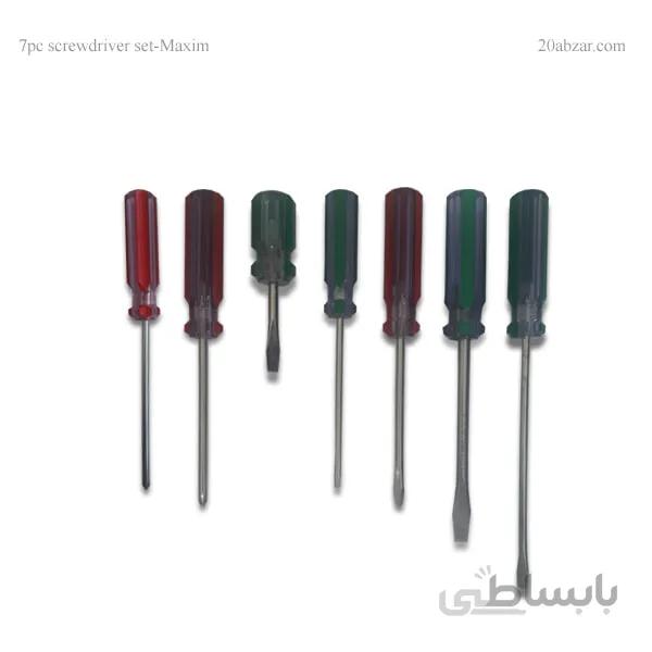 پیچ گوشتی 7 عددی کریستالی توسن ا پیچ گوشتی 7 عددی کریستالی توسن SB7E