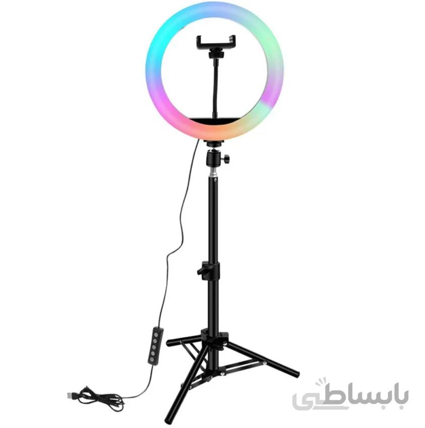 رینگ لایت عکاسی مدل MJ45 به همراه سه پایه