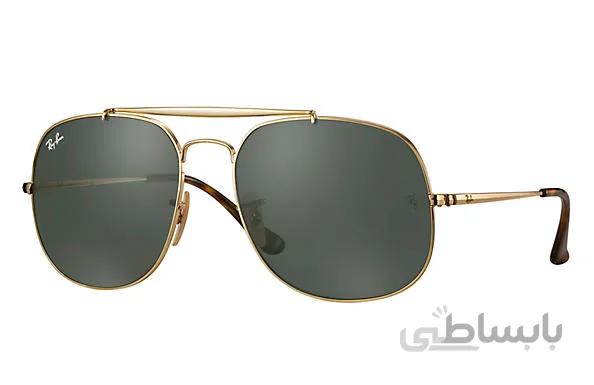 عینک آفتابی ری بن مدل RB3561 001 57-17