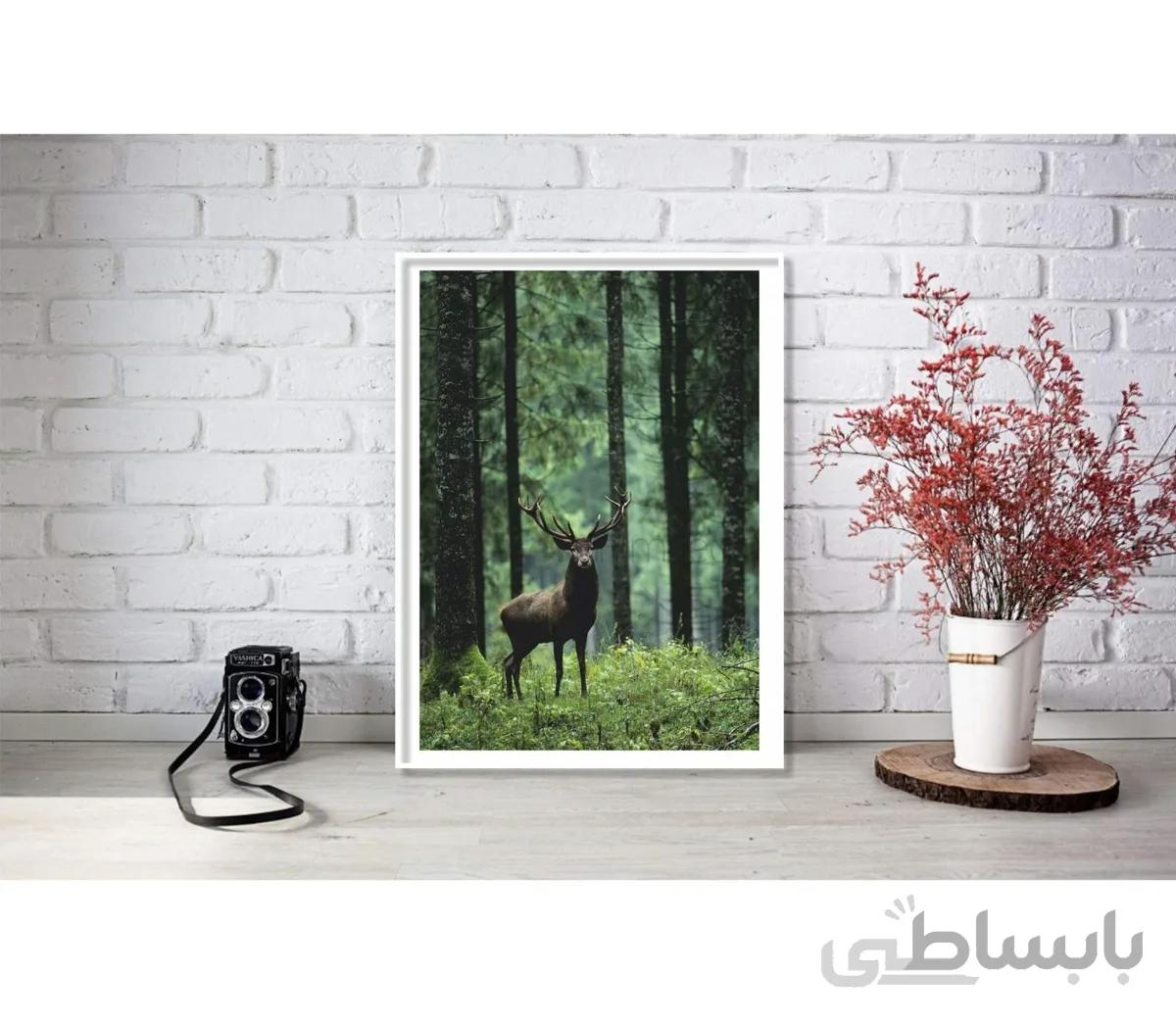 تابلو طرح گوزن