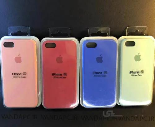 گاردسیلیکونی اورجینال مدل آیفون 5S&SE