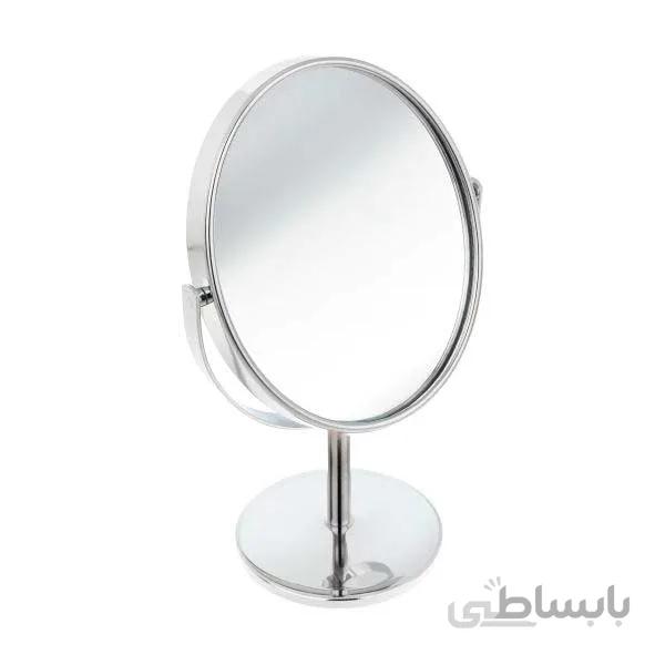 آینه آرایشی دورگرد فلزی