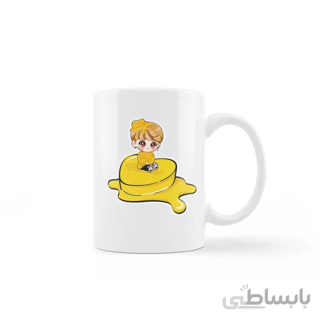 ماگ BTS طرح BT21 کد 2040011