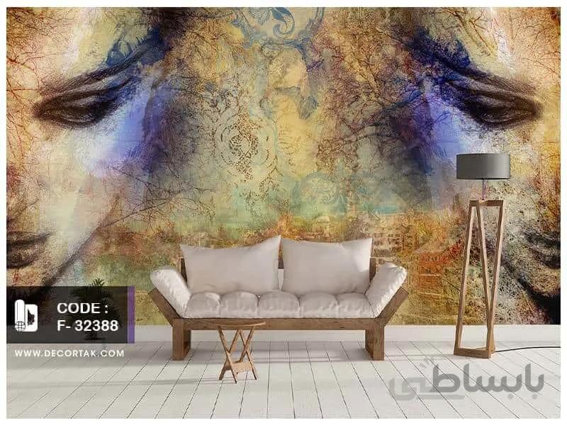 پوستر دیواری چهره کد F-32388