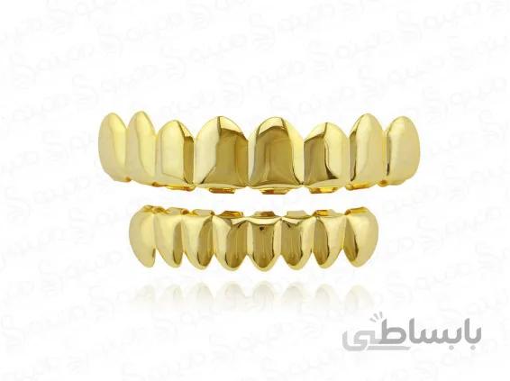 روکش طلای 16 دندان hiphop-tooth-4