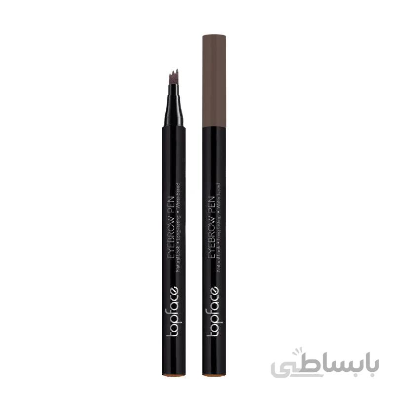 هاشور ابرو تاپ فیس topface مدل eyebrow pen