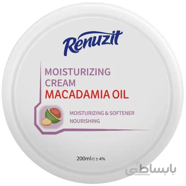کرم مرطوب کننده رینوزیت مدل ماکادمیا حجم 200 میلی لیتر