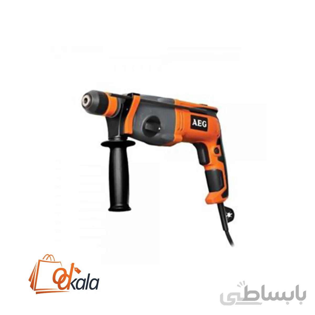 دریل بتن کن چهار شیار 2.4 کیلویی آاگ مدل KH24X IE ا AEG KH24X IE rotary hammer