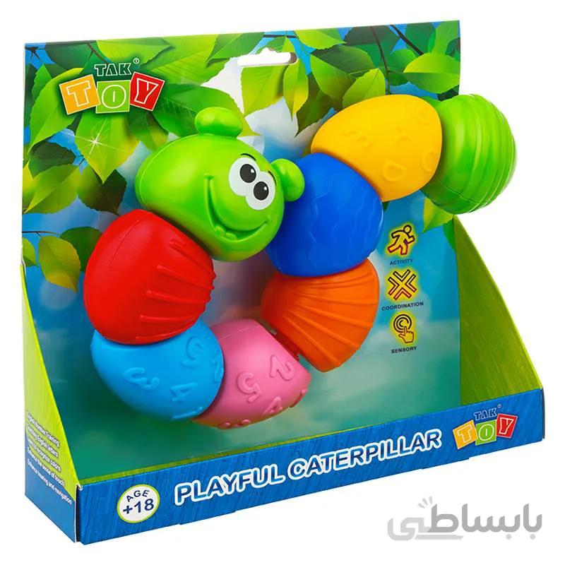 بازی آموزشی کرم بازیگوش 8 قطعه تک توی