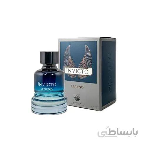 عطر ادکلن مردانه پاکو رابان اینویکتوس لجند فراگرنس ورد اینویکتو (Fragrance World Paco Rabanne Invictus Legend) حجم 100 میل ا Fragrance World Invicto Legend 100 m