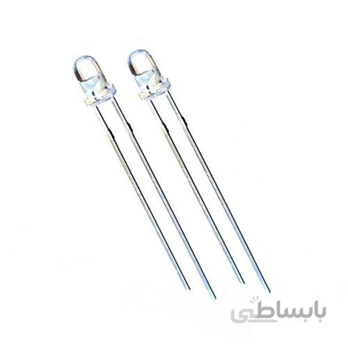 LED لیزری هایبرایت 3mm ابی بسته 20 تایی