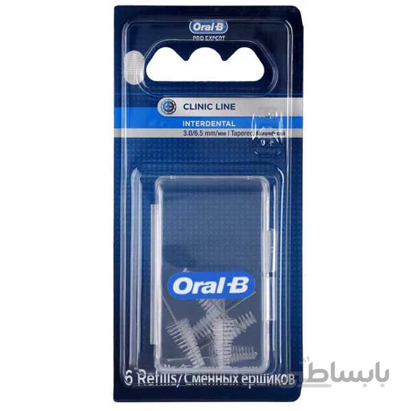 یدک بین دندانی مخروطی ارال بی 6 عددی ORALB CLINIC LINE