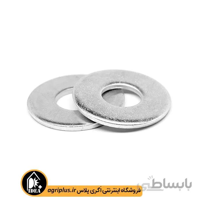 واشر فلزی تخت