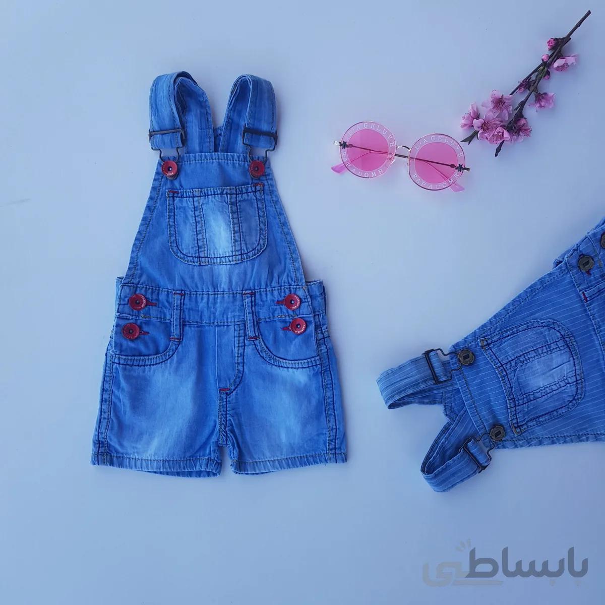 پیشبندی دخترانه جین