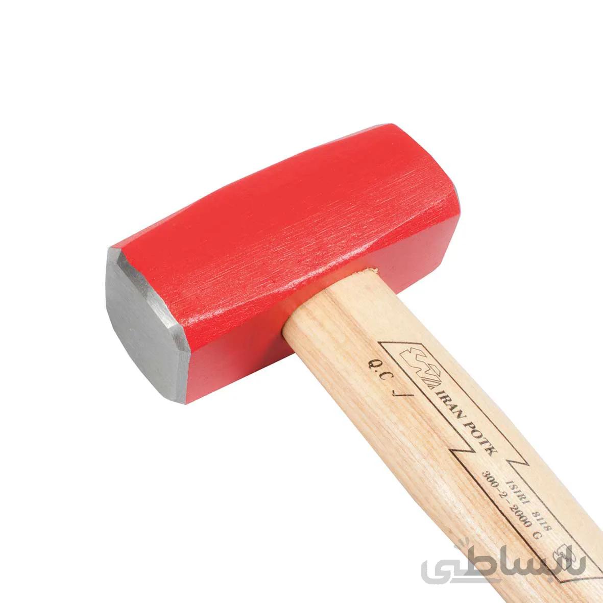 پتک 2 کیلویی با دسته ایران پتک مدل AT-1610