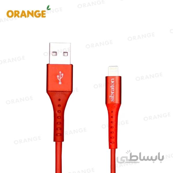 کابل شارژ آیفونی سیبراتون مدل S225I طول 1.2 متر
