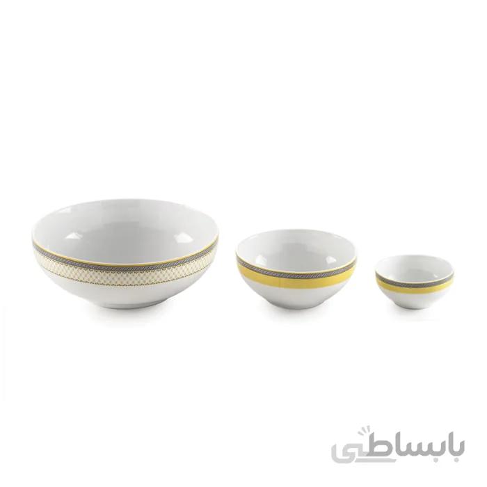 سرویس چینی زرین 6 نفره پیاله ویلیج (13 پارچه) ا Zarin Iran ItaliaF Village 13 Pieces Porcelain Bowl Set