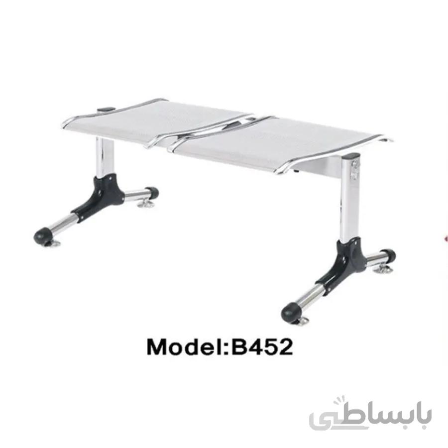 نیمکت جدید ۲نفره پانچ بدون پشتی