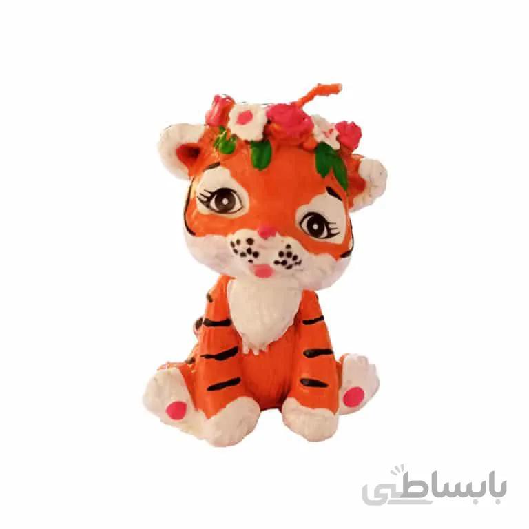 شمع طرح ببر مدل STC364