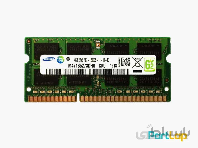 رم لپ تاپ سامسونگ مدل DDR3 PC3-12800S ظرفیت 4 گیگابایت