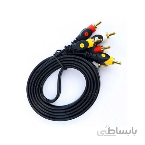 کابل 3 به 3 صدا و تصویر 1.5 متری رویال