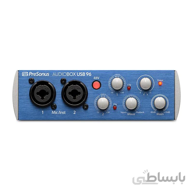 کارت صدا Presonus AudioBox USB 96 ا PreSonus AudioBox USB 96 USB Audio Interface