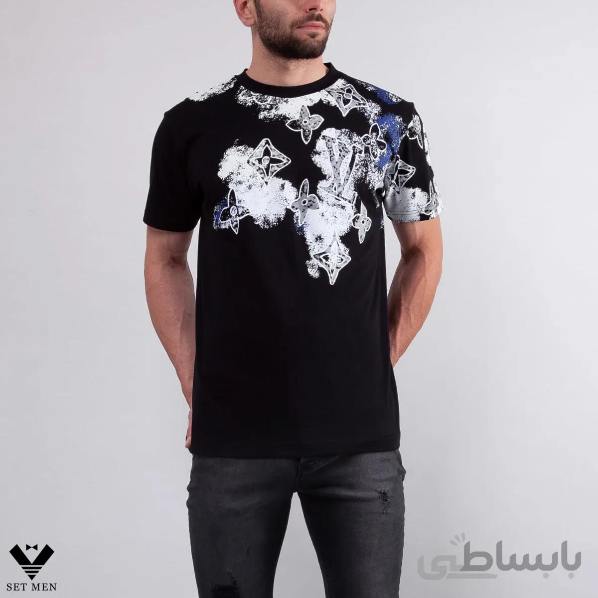 تیشرت LV یقه گرد tg225