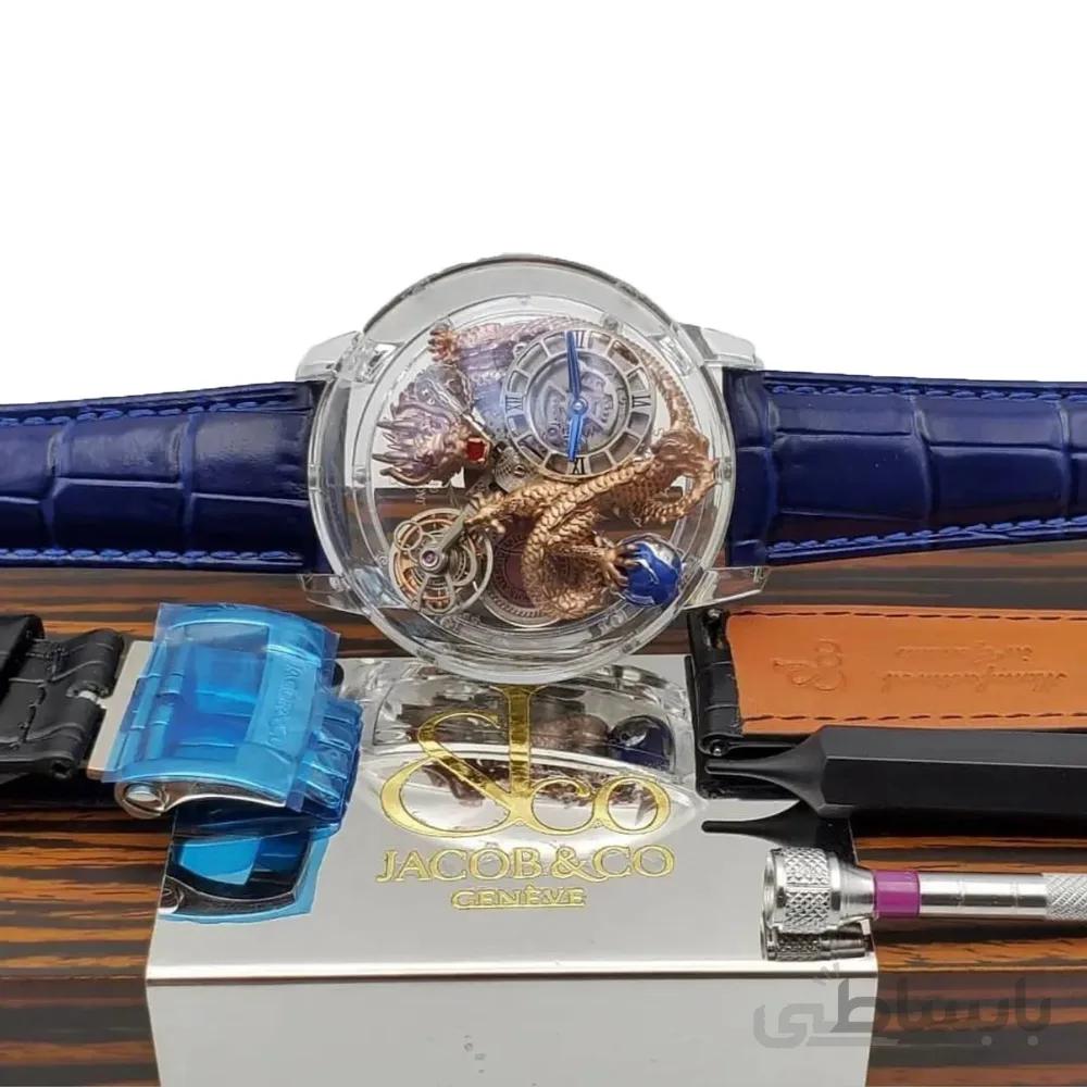 ساعت مچی مردانه جاکوب اژدها مدل Jacob&Co Astronomia Dragon ۳۴۳۵Q