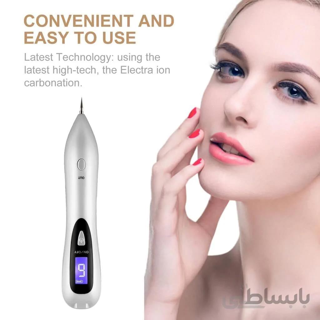 دستگاه لیزر بیوتی پن 9 قدرته پلاسما پن چراغ دار دیجیتالی موهیر Beauty Pen Moehair