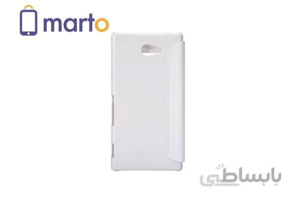 کیف نیلکین سری اسپارکل NEW LEATHER مناسب برای گوشی سونی Xperia M2 ا Nillkin Sparkle Series New Leather case for Sony Xperia M2