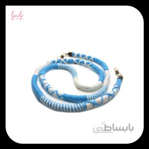 بند عینک دردراپ آبی سفید